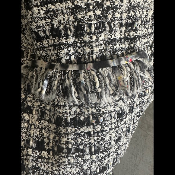 Vintage Chanel La Petite Veste Noire Tweed Jacket - Picture 6 of 11